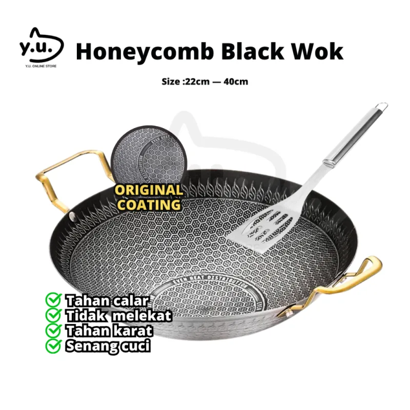 (Free Gift) Honeycomb wok thumbnail 2