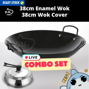 (Free Gift) Kuali hitam 32 to 43combo set