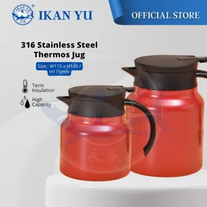 YU Online - 316 Termos Jug Tahan Panas Sejuk / Stainless Steel Thermos jar / Thermal Water / Jug Bottle Coffee Teapot