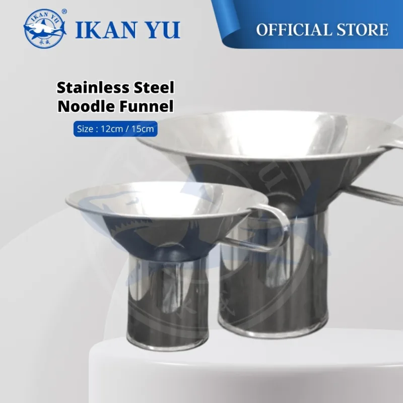 Yu Online - Corong Bungkus Mee / Stainless Steel Noodle Funnel / Tabao thumbnail 4