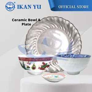 YU Online - Mangkuk Pinggan Seramik Kaca / Ceramic Small Rice Bowl / Special Bowl / Hadiah / Tableware / Diningware
