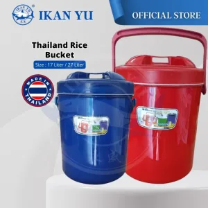 YU Online - 17L / 27L Thailand Tong Nasi & Ais Batu / Rice and Ice Bucket / Bekas Nasi / Bocong / Cooler Box