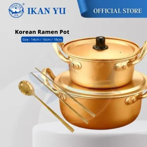 YU Online - Periuk Ramen Korea Aluminium / Korean Ramen Pot / Aluminum Cooking Pot / Korean Pot / Periuk Telinga