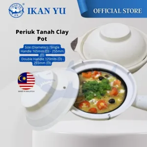 YU Online - Periuk Tanah Liat Tahan panas / Clay pot / High Quality Ultra Heat Resistant / Clay Cookware Cooking / 砂煲