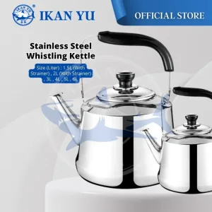 YU Online - Cerek berbunyi Keluli Tahan Karat 304 / 304 Stainless Steel Whistling Kettle / kendi bunyi Air Panas