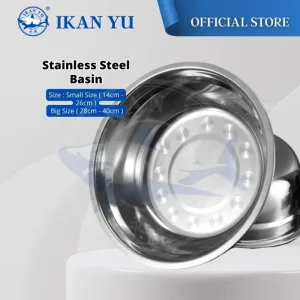 YU Online - Mangkuk Keluli Tahan Karat / Food Grade Stainless Steel Bowl / basin / kitchen bowl