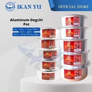 YU Online - Cap Kucing Periuk Aluminium / Degchi Pot / Kari Pot / Indian Pot / Curry Pot / Soup pot / Periuk India