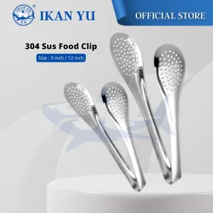 YU Online - Penyepit Roti Tahan Karat / Food Clip Tongs Bread Anti-scalding Clipper Buffet Barbecue