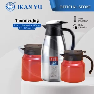 YU Online - Termos Jug / 24hrs lasting 304 SUS Vacuum Insulated Water Jug Thermos Jug Flask Coffee Jug / Flask