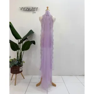New Veil In 6 Colour by MOff2U I Veil Nikah I Veil sanding I Veil tunang
