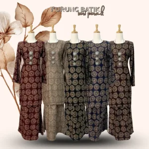 Kurung Batik Seri Perak IN 5 Colour By moff2u