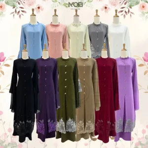 NEW COLLECTION ABAYA JAZIMA PLUS SIZE IN 11 COLOUR