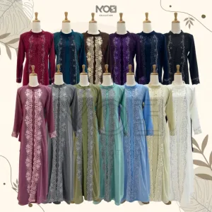 NEW ABAYA IN COLLECTION | ABAYA WAHEEDA TANPA SHAWL PLUSSIZE | IN 13 COLOUR