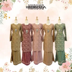 NEW DESIGN !! Kurung Moden Batik Seroja IN 5 Colour by MOFF2u