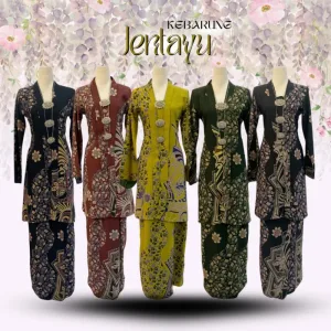 NEW DESIGN !!! KEBARUNG BATIK JENTAYU IN 5 COLOUR BY MOFF COLLECTION