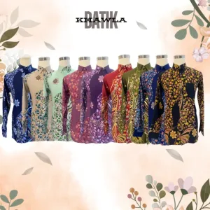 New Design Batik !! Kemeja Khawla in 9 colour by moff2u I batik malaysia I batik moden