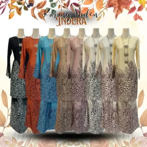 Kurung Batik Indera in 8 Colour By Moff2U I Batik Malaysia I Batik Moden I Kurung Moden