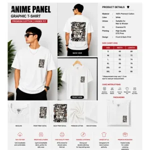 Anime Panel Oversize T-Shirt