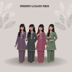 KURUNG PAHANG LEDANG BUDAK 4 COLOUR I KURUNG PAHANG I DESIGN TERBARU BY MOFF2U