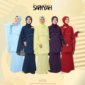 NEW DESIGN !! Kurung Moden Safiyyah Dewasa IN 5 COLOUR I Dinner I Tunang By Moff2U