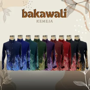 KEMEJA BAKAWALI CORAK BATIK | BATIK MALAYSIA | CORAK BATIK PRINTED | MATERIAL SELESA | PROMOSI HARGA RENDAH