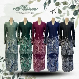 KEBARUNG MODEN FLORA CORAK BATIK | BATIK MALAYSIA | CORAK BATIK PRINTED | MATERIAL SELESA | PROMOSI HARGA RENDAH