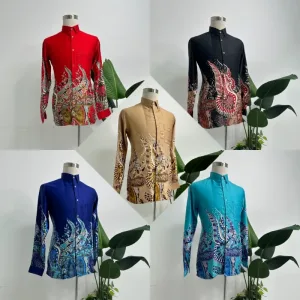 NEW DESIGN !!! KEMEJA CORAK BATIK DEANA | STOCK LIMIT | CORAK BATIK MALAYSIA | BATIK CANTIK