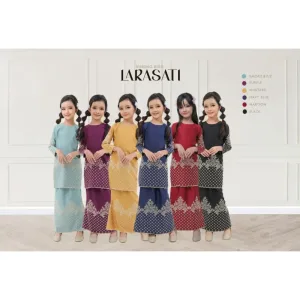 NEW DESIGN KURUNG MODEN LARASATI KIDS IN 6 COLOUR I TUNANG I NIKAH BY MOFF2U