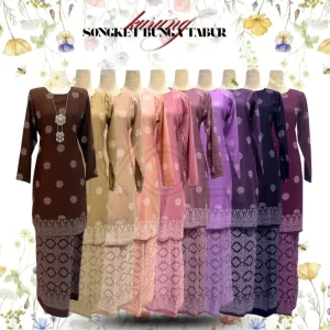 NEW DESIGN KURUNG MODEN SONGKET IN 10 COLOUR I KURUNG MODEN I BY MOFF COLLECTION
