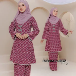 KURUNG PAHANG LEDANG DEWASA 4 COLOUR I KURUNG PAHANG I DESIGN TERBARU BY MOFF2U