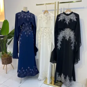 NEW DESIGN DRESS AFIYA | BAJU JUBAH | BAJU DRESS BY MOFF COLLECTION