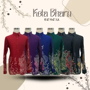 NEW DESIGN !!! KEMEJA CORAK BATIK KOTA BHARU | STOCK LIMIT | CORAK BATIK MALAYSIA | BATIK CANTIK