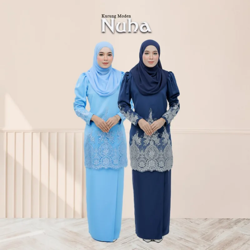 Moff Kurung Moden Nuha In 2 Colour I Kurung Moden I Tunang I Nikah By Moff2U thumbnail 5
