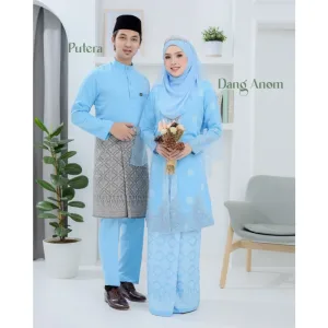 6 ITEM - 1 HARGA Bridal Set NIKAH KEBARUNG Dang Anom In Baby Blue | Nikah Kahwin |Tunang | BY MOFF2U