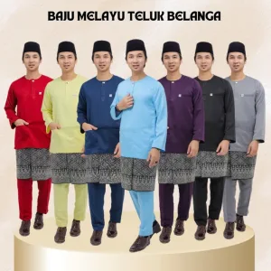 MOFF BAJU Melayu Moden Dewasa In 7 Colour | BAJU MELAYU DEWASA I TELUK BELANGA