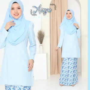 Baju Kurung Moden | kurung Kain corak | Baju Raya