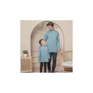 BAJU KURTA SLIM FIT |BAJU KURTA SEDONDON |KURTA DEWASA |BAJU KURTA BUDAK | BAJU SMOKE BLUE|KURTA RAYA 2024 |KURTA HAREEZ