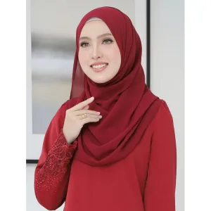 SHAWL CHIFFON 20 WARNA | shawl murah