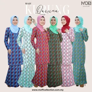 BAJU KURUNG MODEN QAIRINA I KURUNG I MODEN I KENDURI BY MOFF COLLECTION