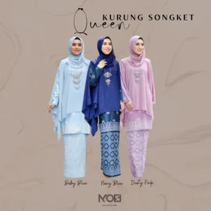 BAJU KURUNG MODEN QUEEN | KURUNG SONGKET (MOFF COLLECTION)