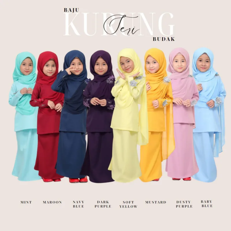 BAJU KURUNG SERI BUDAK | HOT ITEM |BAJU BUDAK BY MOFF2U thumbnail 3