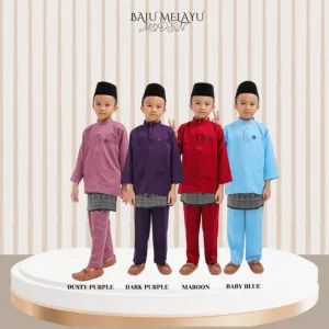 BAJU MELAYU BUDAK | BAJU MELAYU | BAJU MELAYU MODEN | murah-murah | baju melayu raya