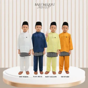 MOFF BAJU MELAYU Sakura Moden Kids | BAJU MELAYU BUDAK