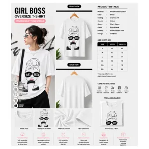Girl Boss Oversize T-Shirt