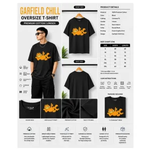 Garfield Chill Oversize T-Shirt