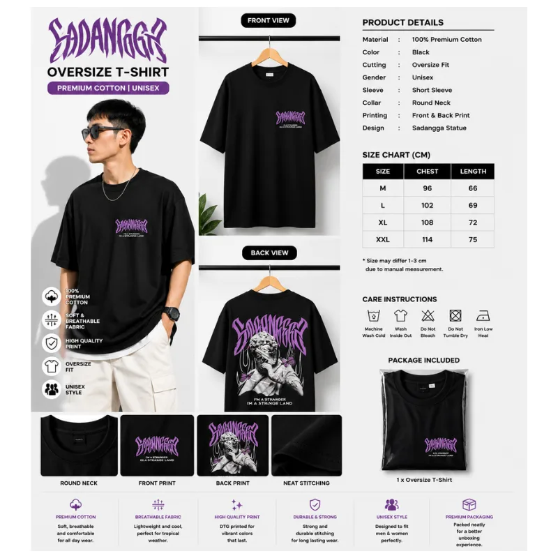 SPRANGGERS Oversize T-Shirt thumbnail 2