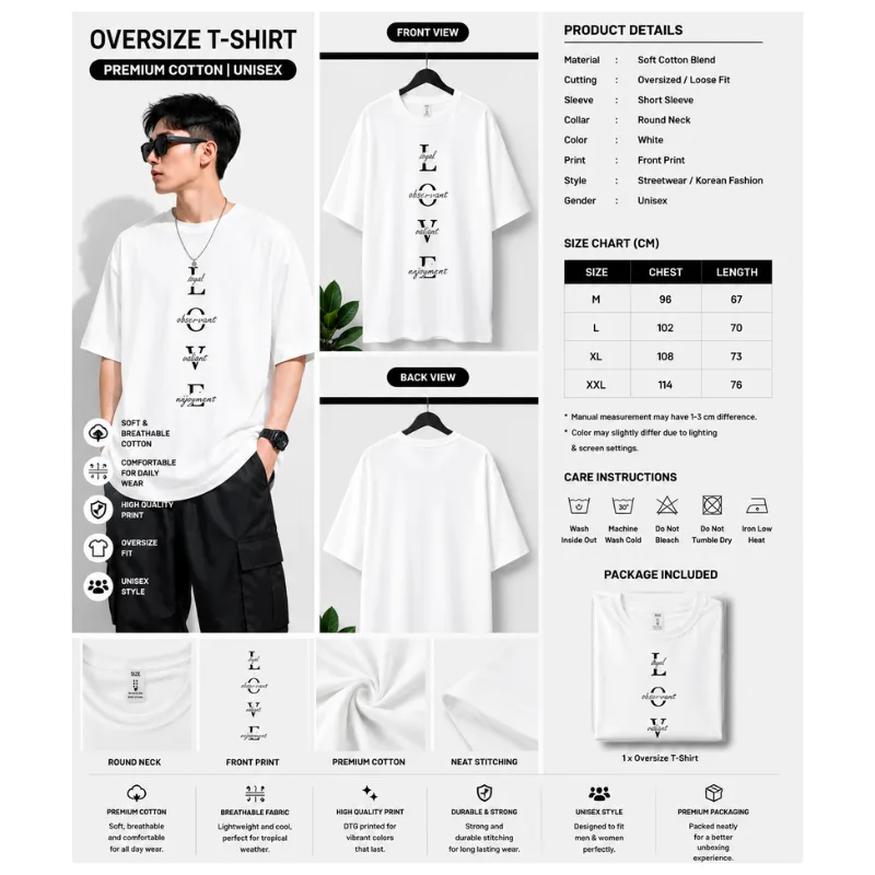 LOVE Oversize T-Shirt thumbnail 2