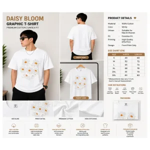 Daisy Bloom Graphic T-Shirt