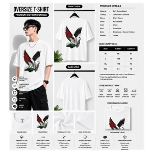 Dove Palestine Oversize T-Shirt