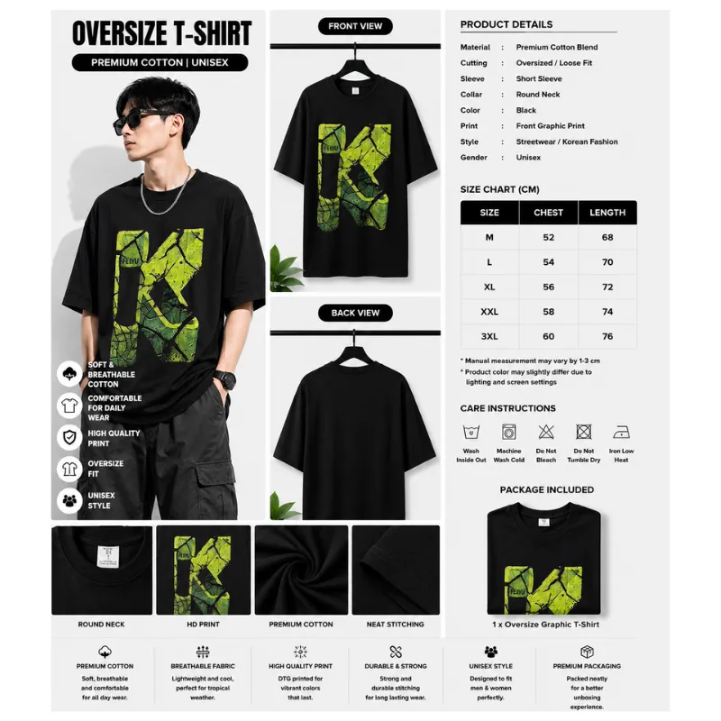 FEIYI Oversize T-Shirt thumbnail 3